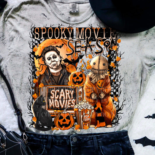 Spooky Movie Season Masked Man Top
