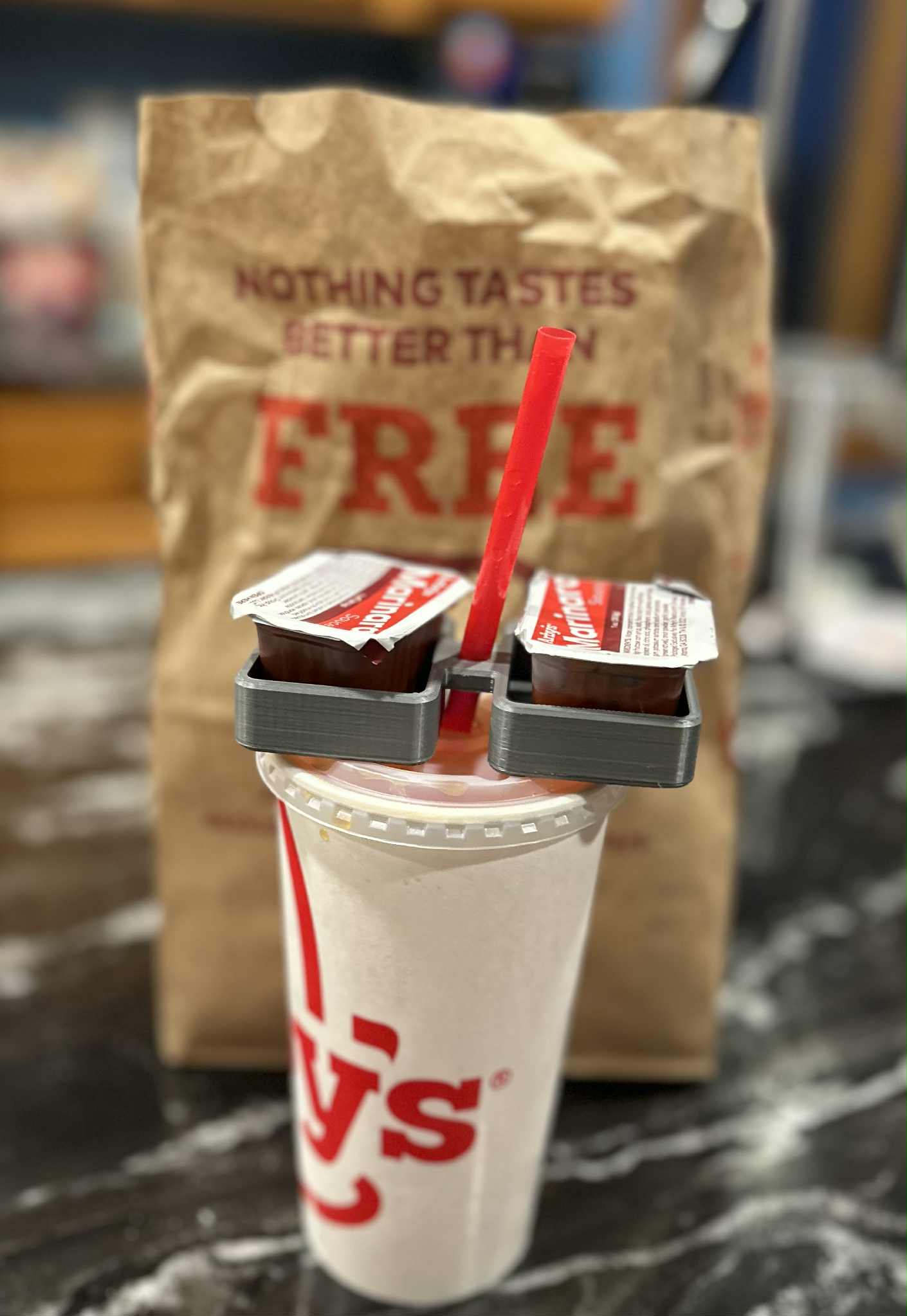 3D Printed Sauce Holder