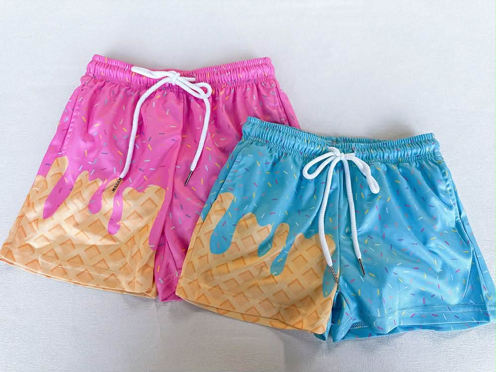 Pre Order Kids Waffle Ice Cream Trunk Shorts