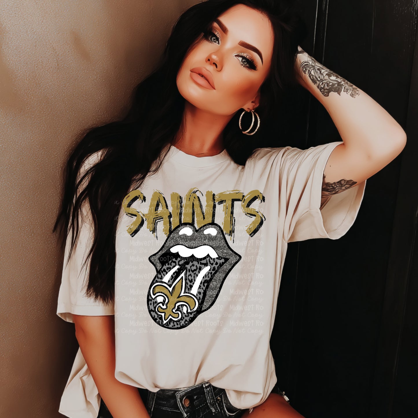 Professional Football Tongue Team Top
