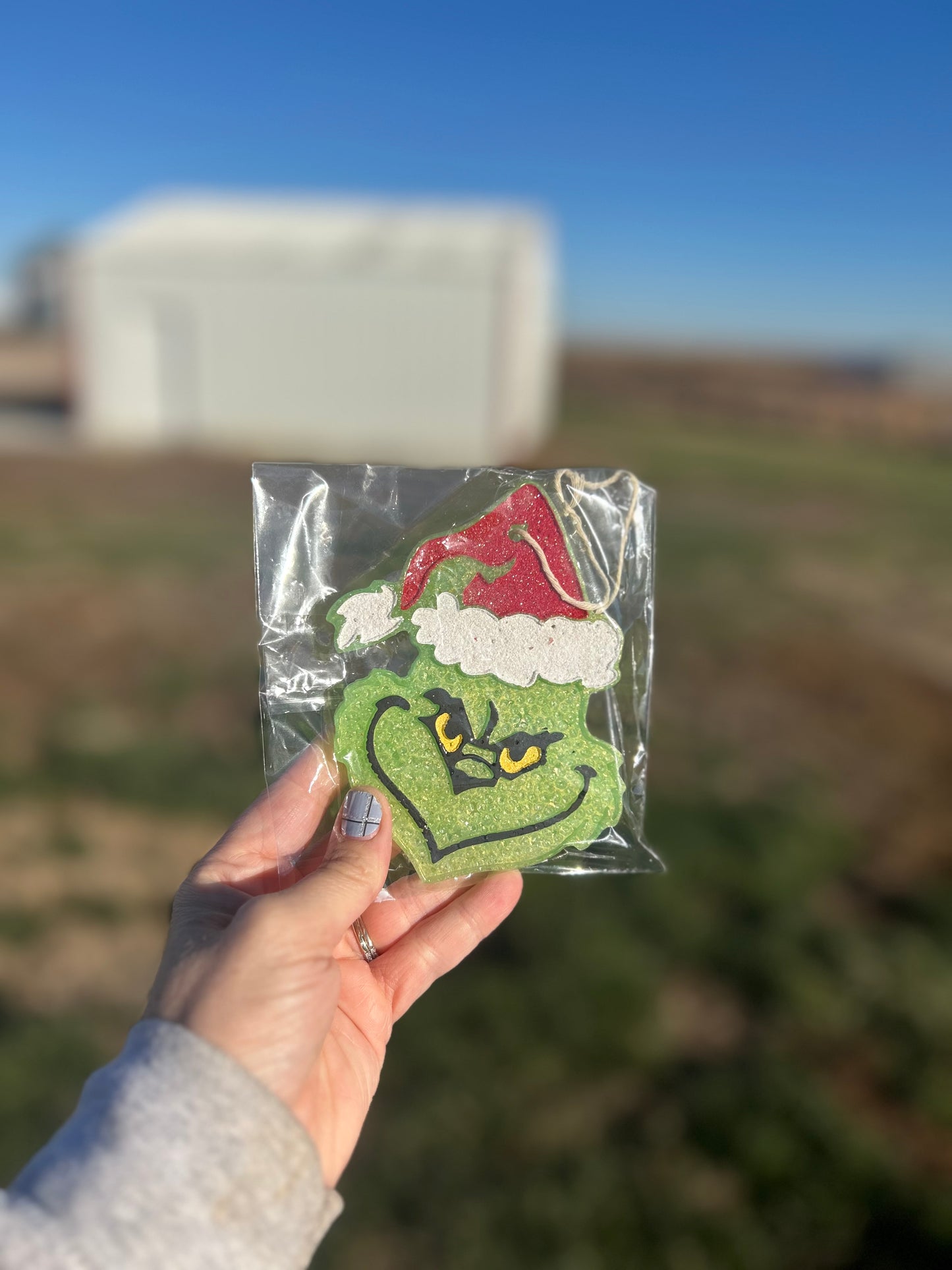 Green Guy Freshie in Vanilla Scent