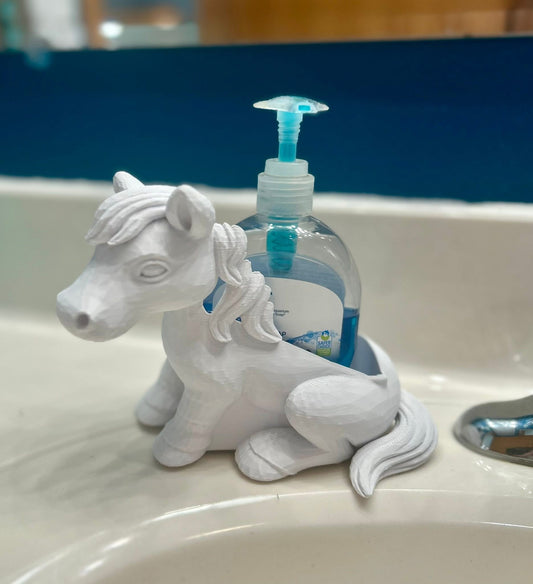 3D Printed Horse Soap Holder