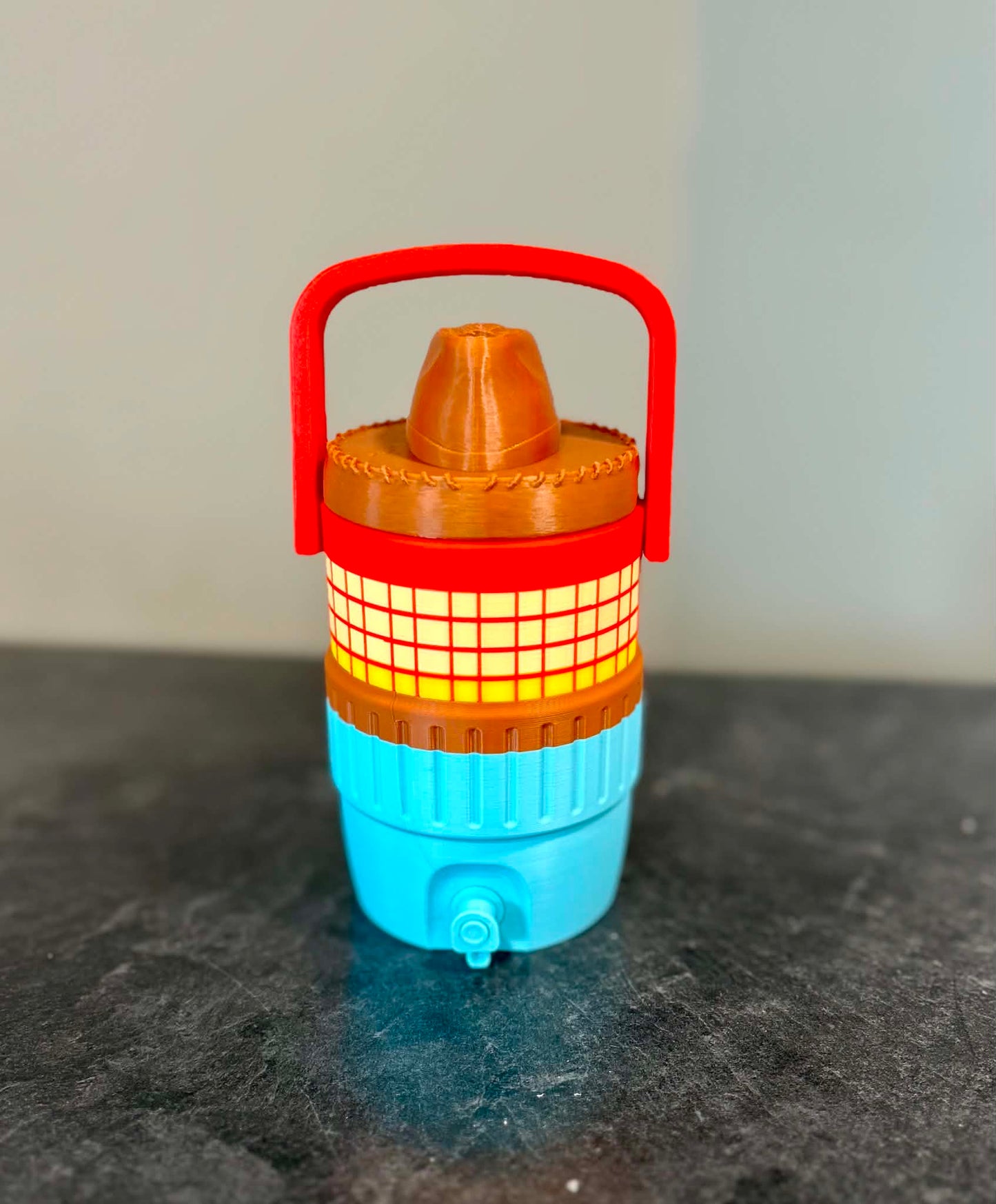 3D Printed Sheriff Can Cooler