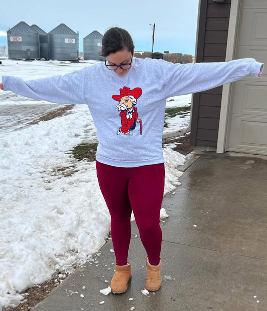 R3bels Oversized Arm Print Top