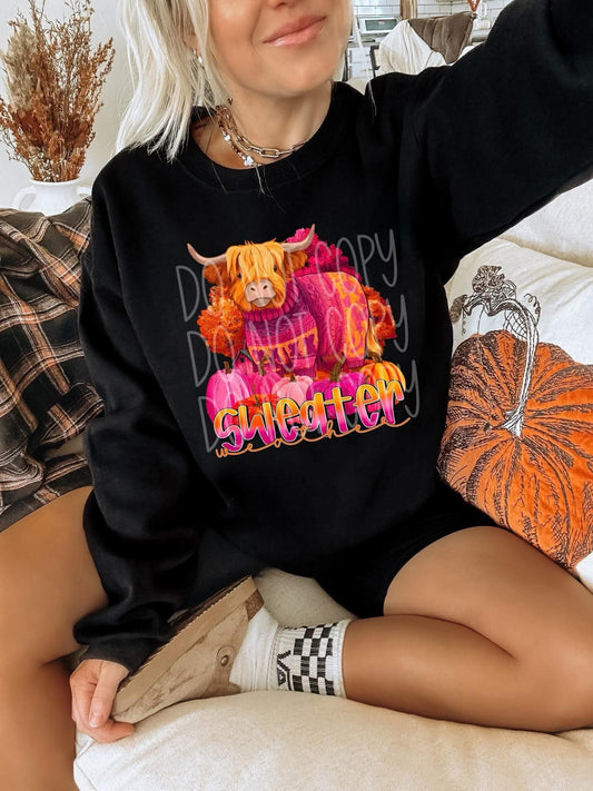 DTF Print - Sweater Weather