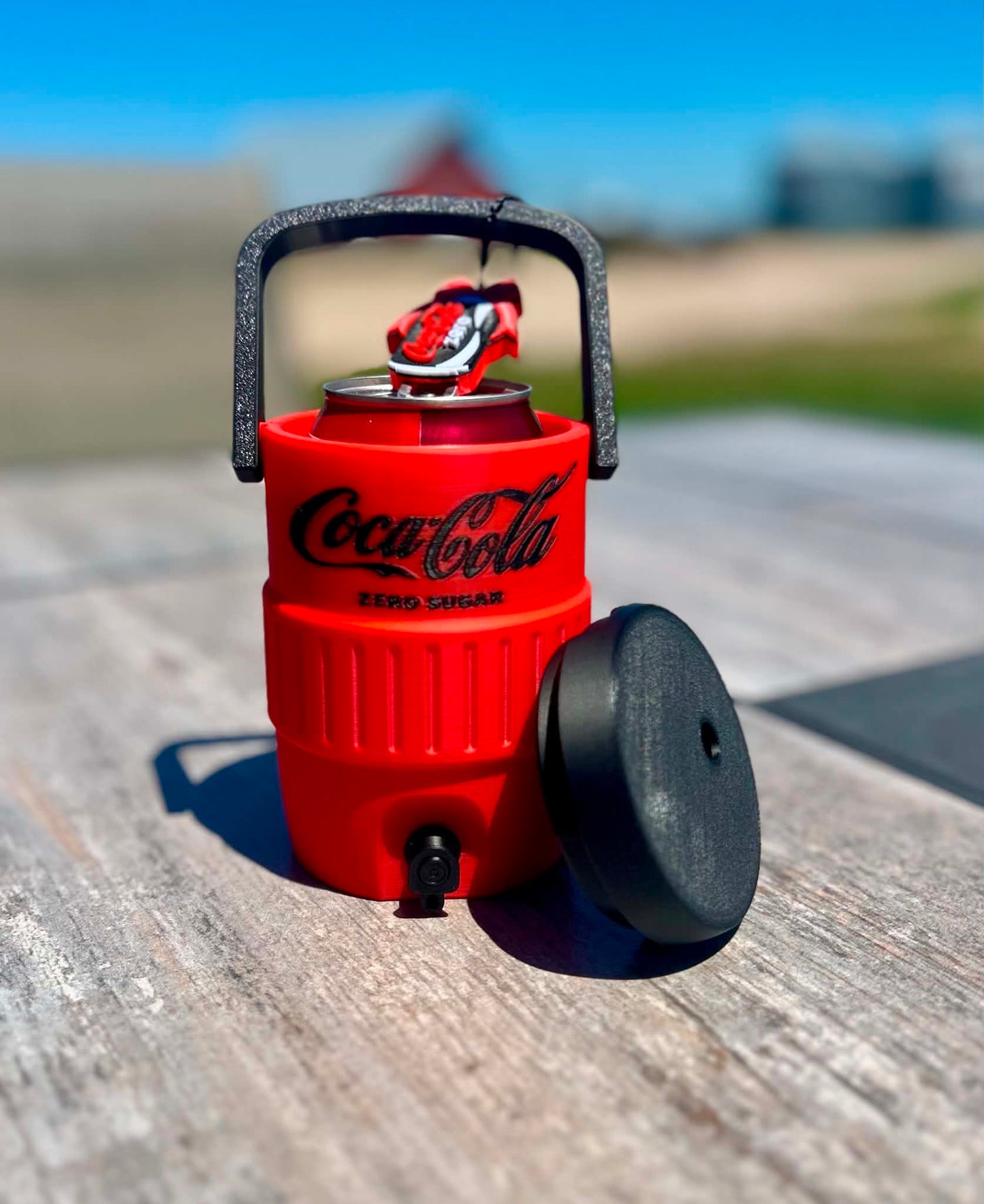 3D Printed C0ke Zer0 Can Cooler