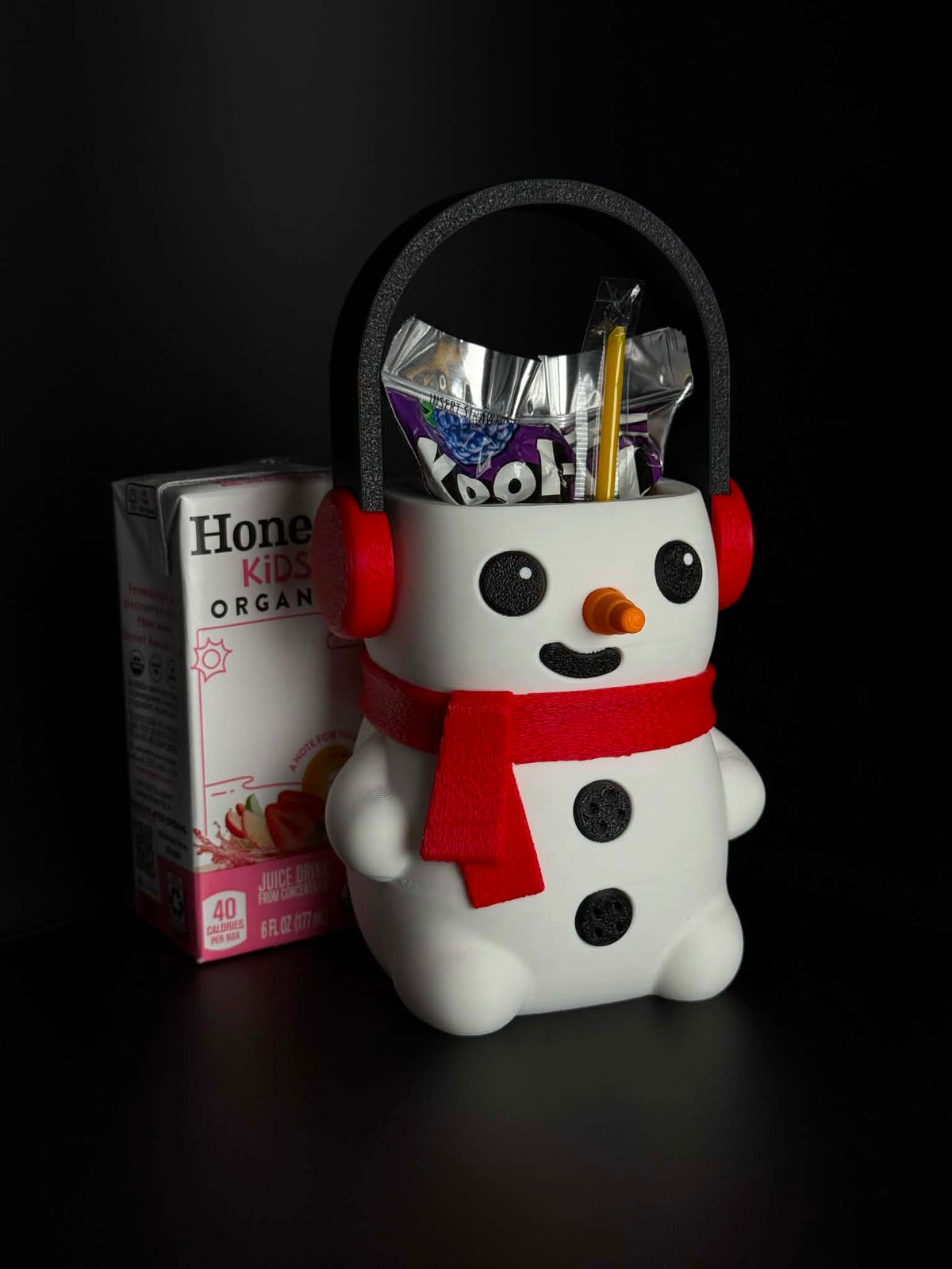 3D Printed Christmas Juice Box Holders