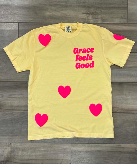 WS Completed Kids Top Grace feels Good Puff Printed Top