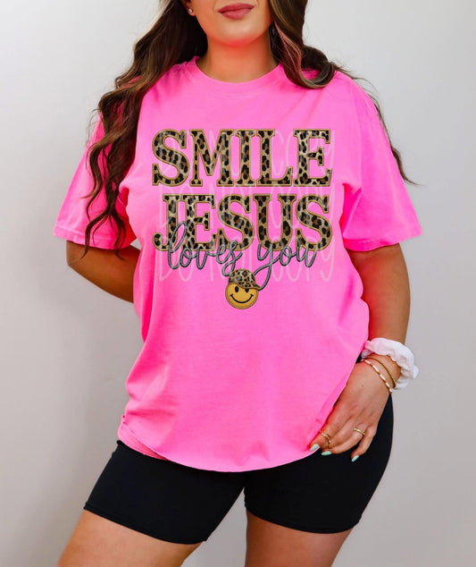 WS Completed Top Smile Jesus Loves You