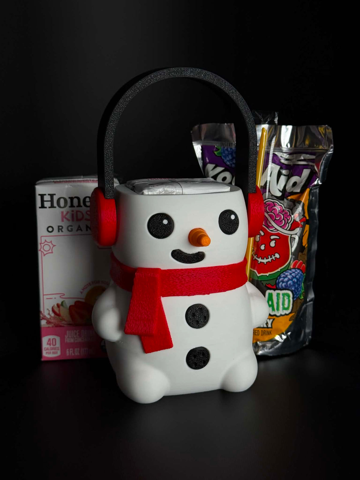 3D Printed Christmas Juice Box Holders