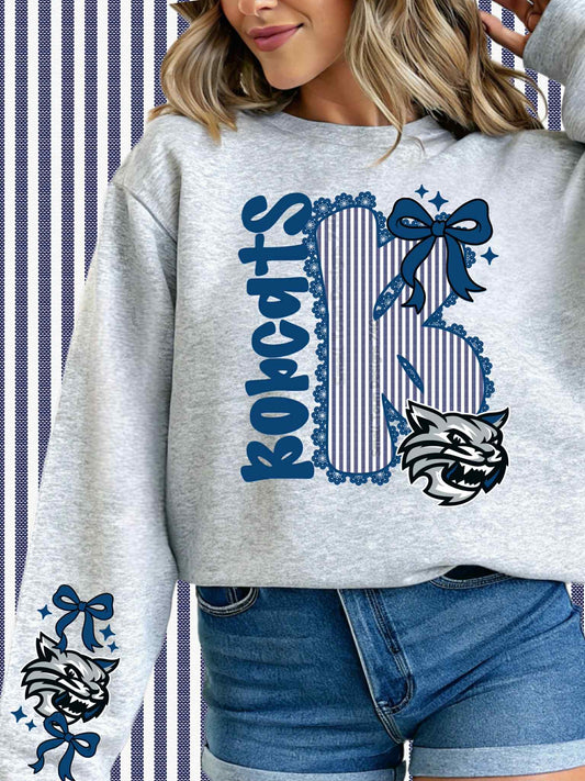 WS Completed Top Seersucker Bobcats