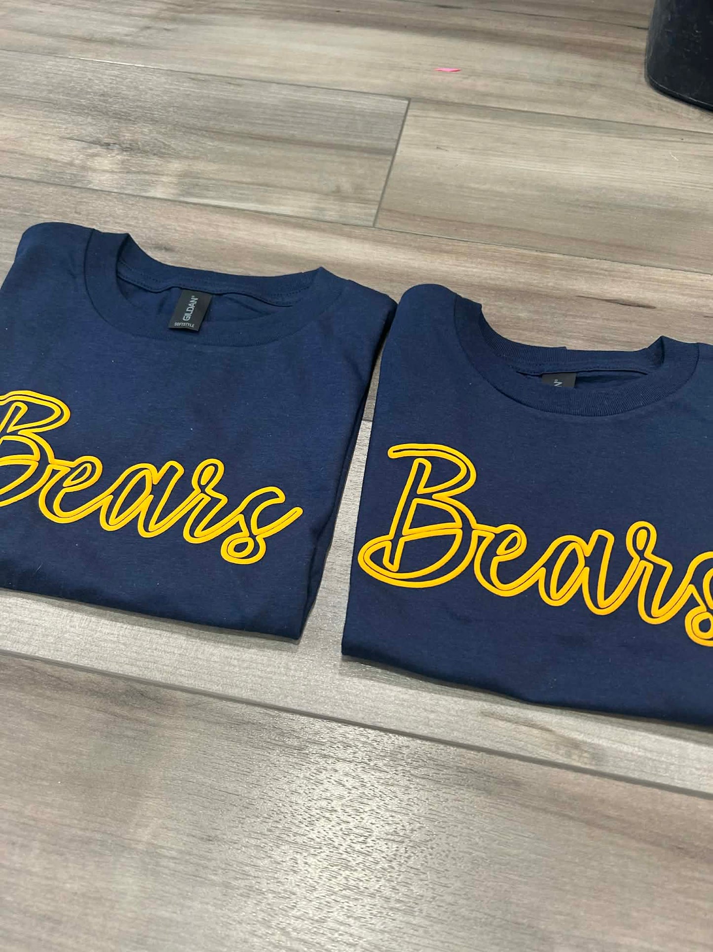 Custom Name Outline Puff Printed Top