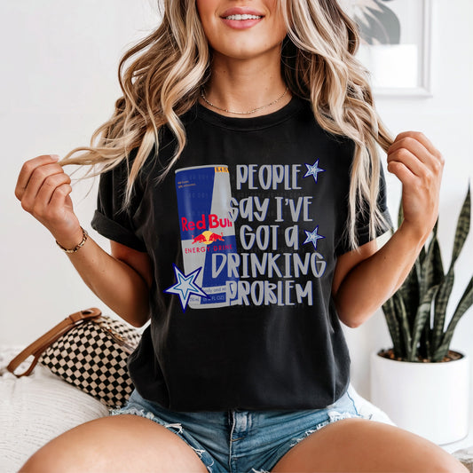 DTF Print - Drinkin Problem Original Bull