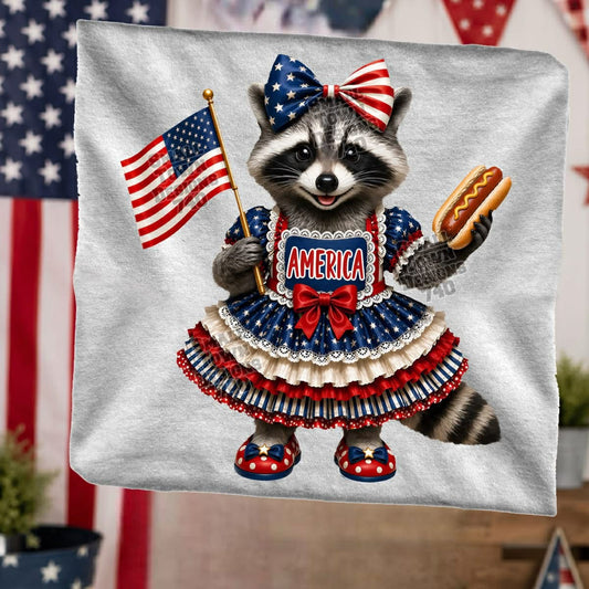 RWB America Raccoon Kids Top