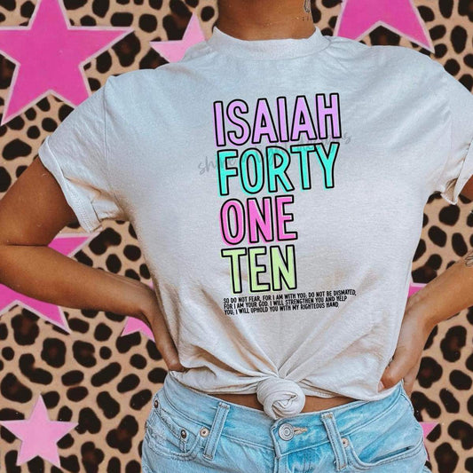Isaiah 41:10 Sub Print