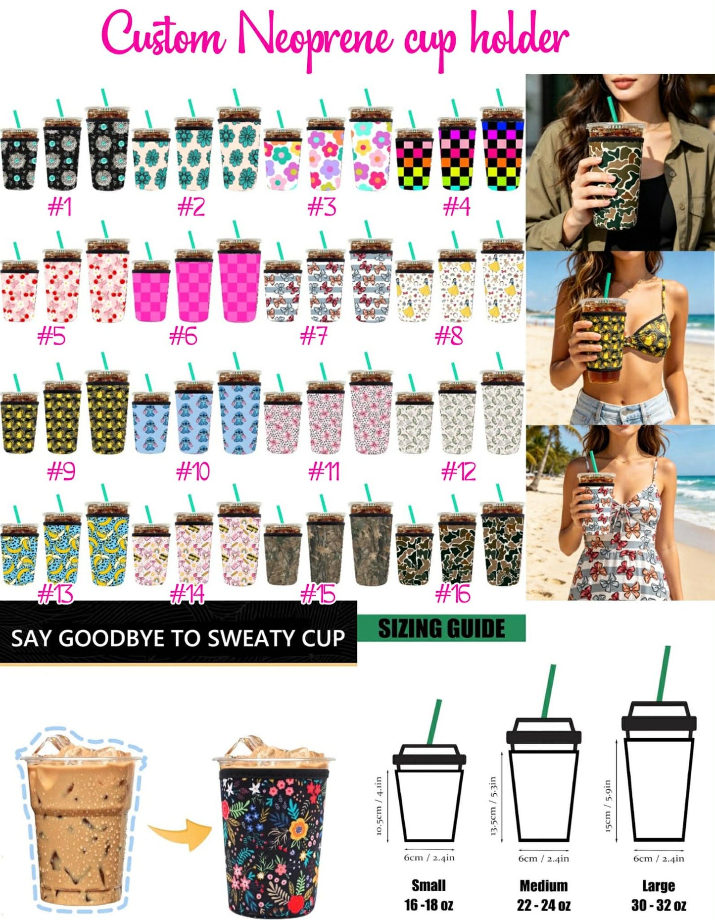 Pre Order Cup Koozies