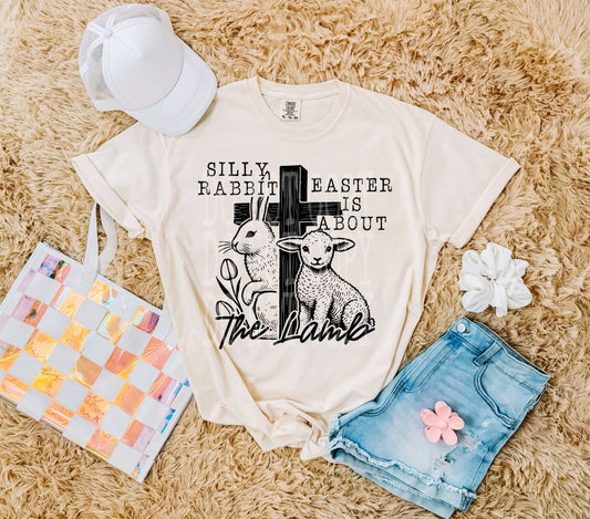 WS Completed Top Silly Rabbit Easter is for Jesus