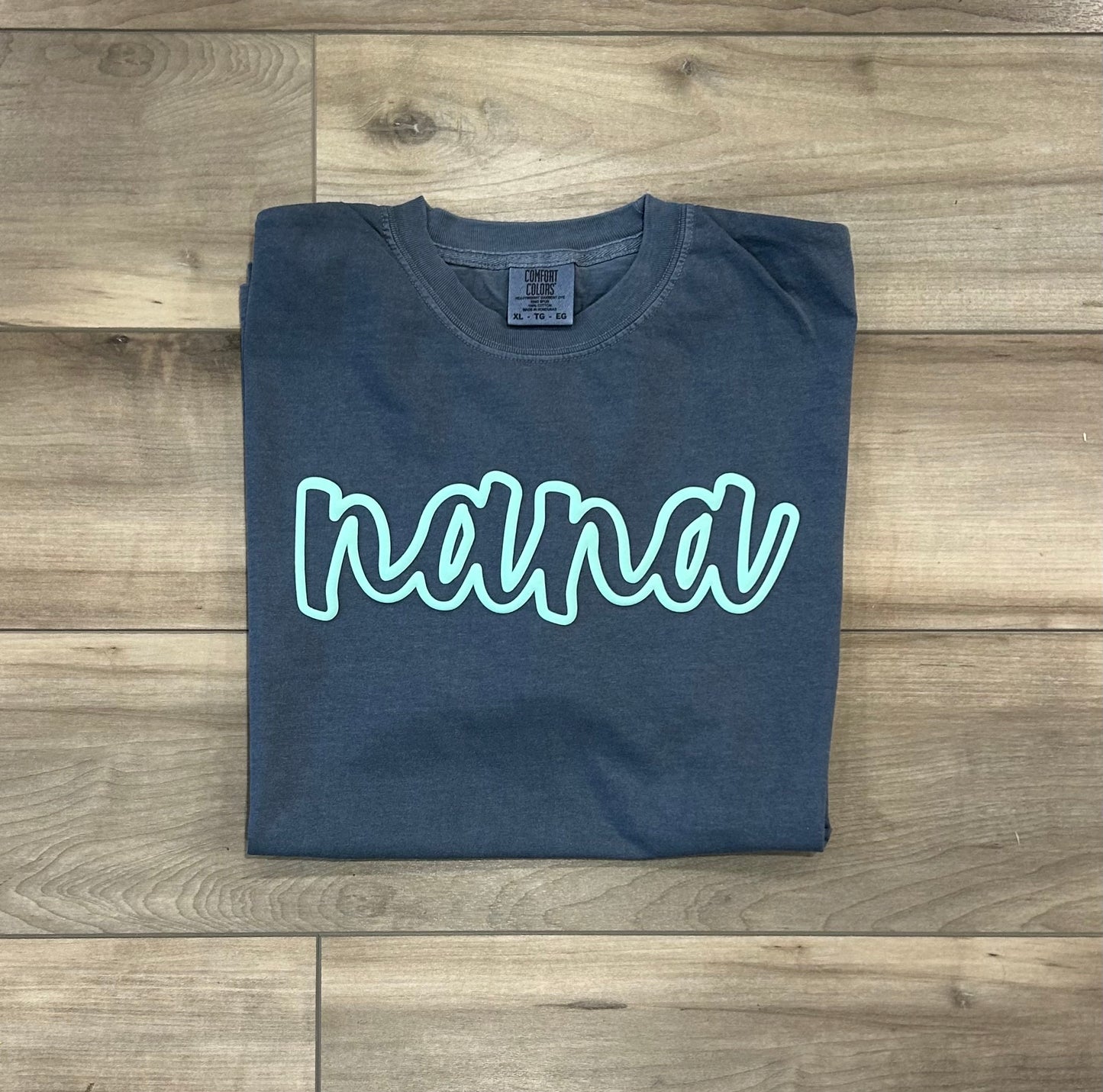 Nana Outline Puff Print Top