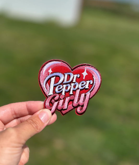 Dr Peoper Girly Hat Patch