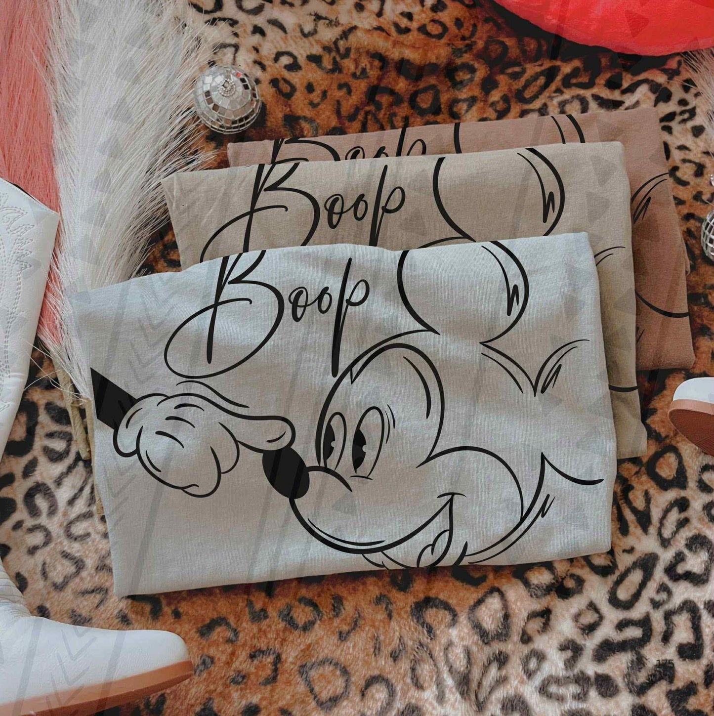 Boop Boy Mouse Kids Top