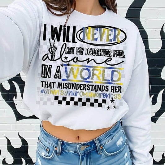 Down Syndrome Awareness / Daughter Top