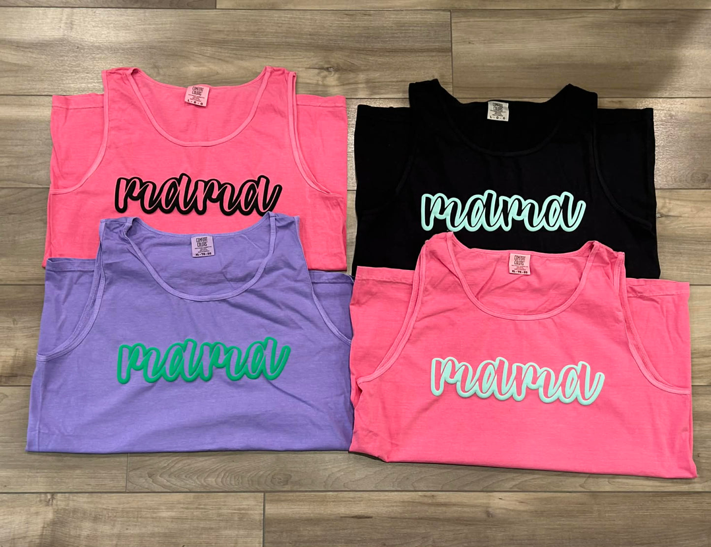 Custom Name Outline Puff Printed Top