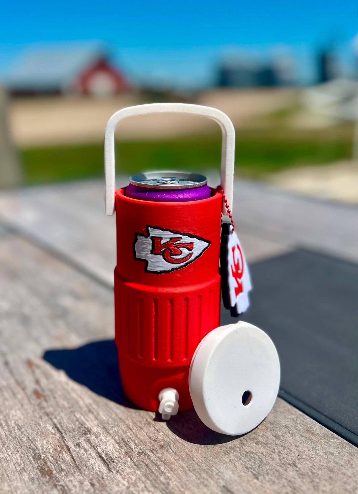 3D Printed KC Can Cooler