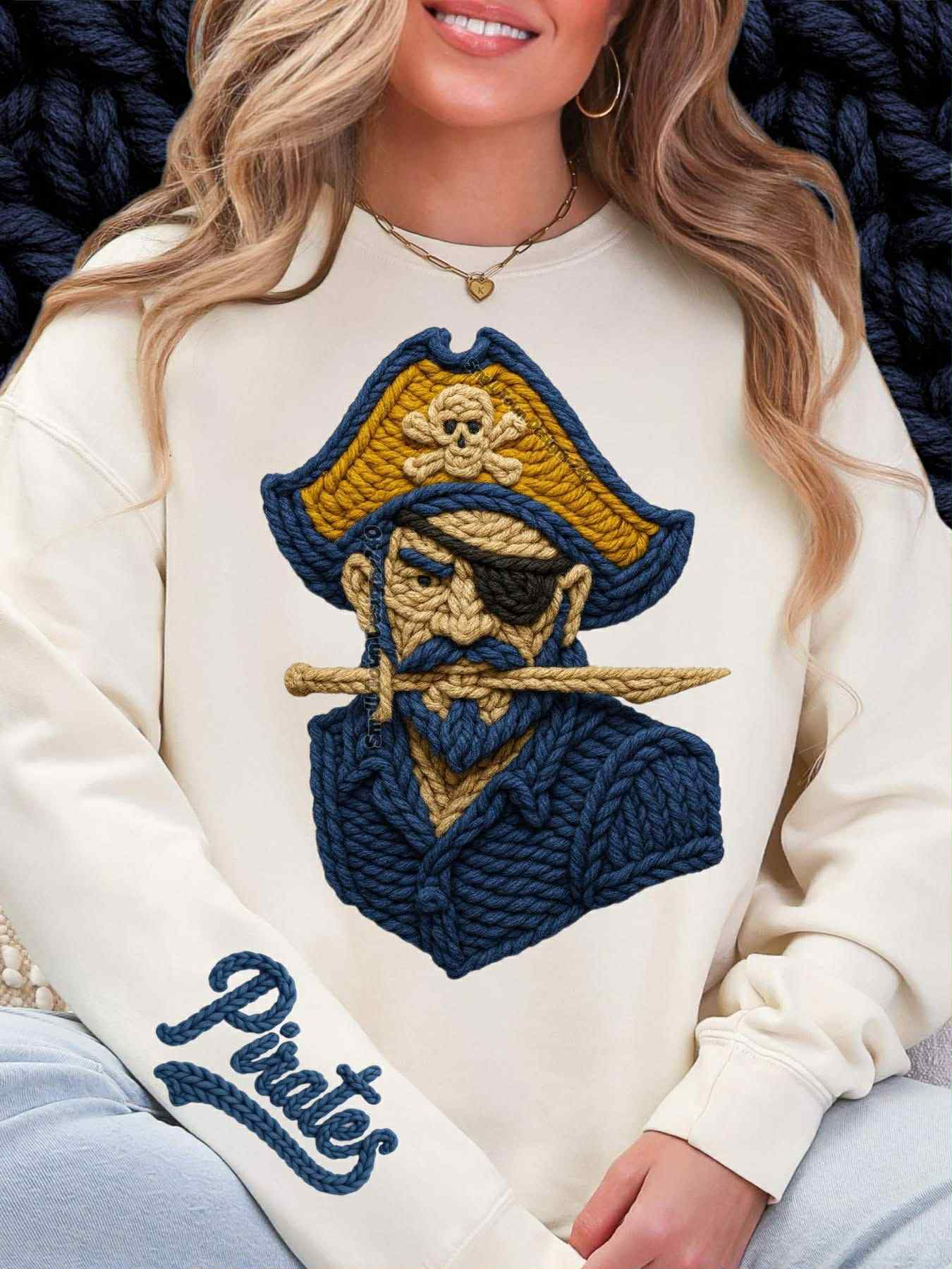 DTF Print - Faux Yarn Pir@tes