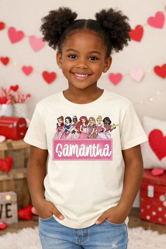 WS Completed Kids Top Valentine Princess Name