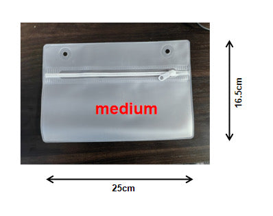Pre Order Clear Zipper Bag