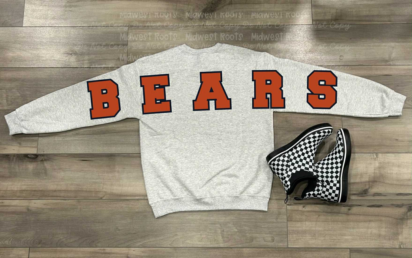 Be@rs Oversized Arm Print Top