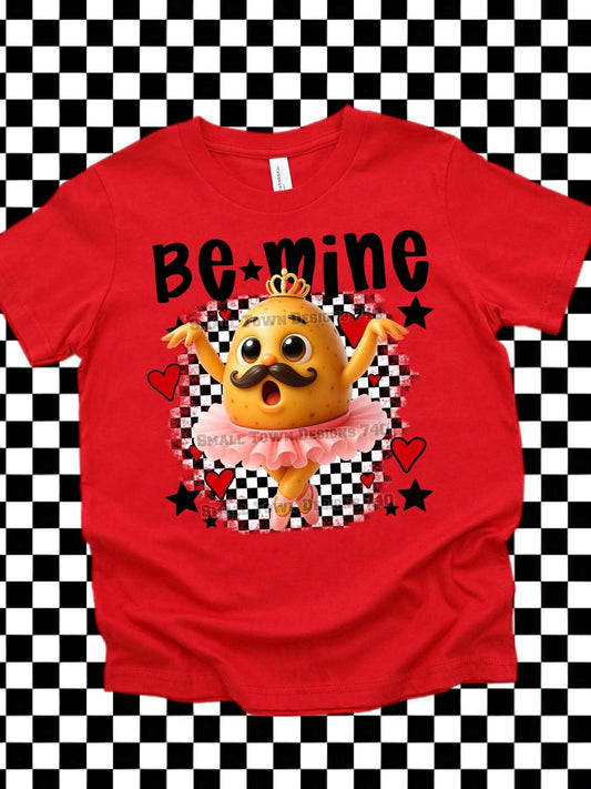 DTF Print - Be Mine Potato Ballerina