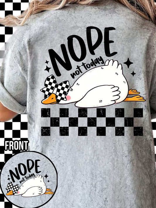 DTF Prints - Nope Not Today