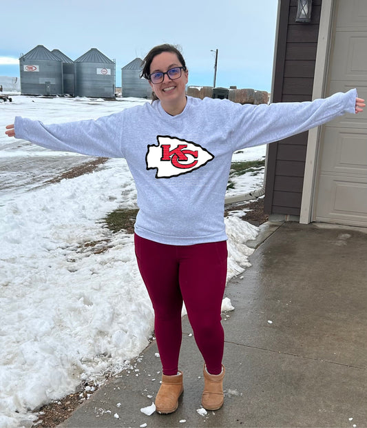 Ch!efs Oversized Arm Print Top