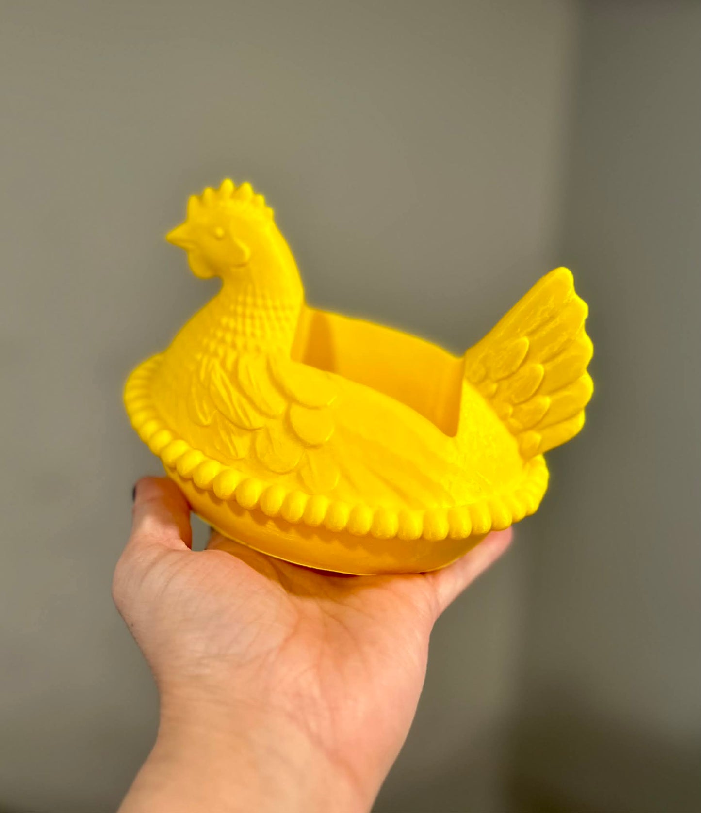 3D Printed Hen Soap Holder