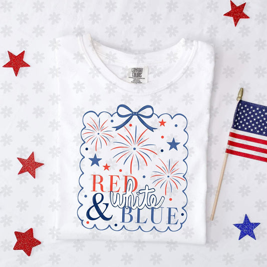 WS Completed Top Red White & Blue
