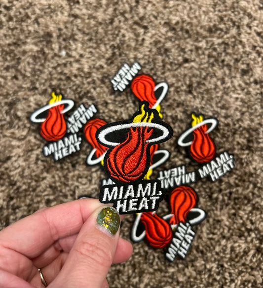 Miami Heat Hat Patch