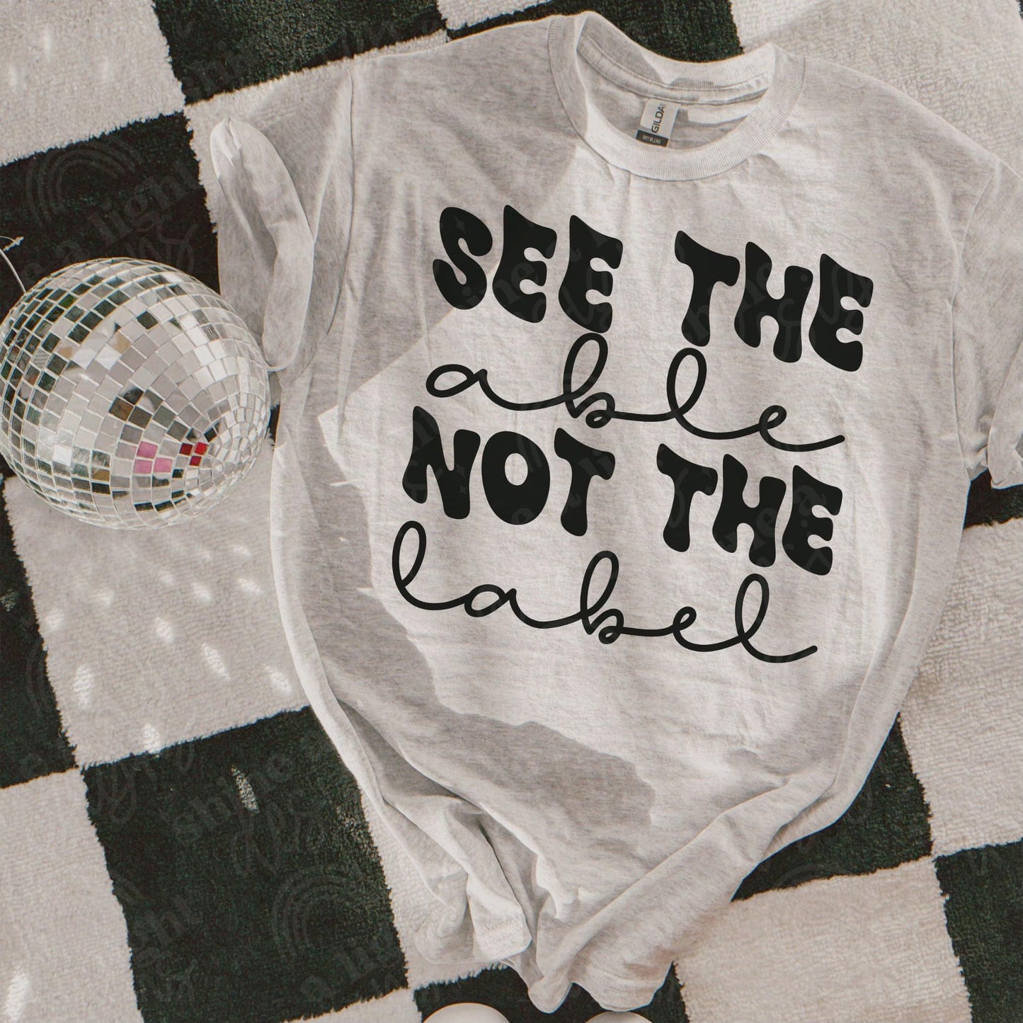 See The Able Not The Label Sub Print