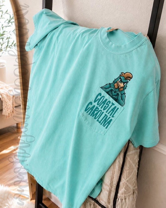 C0@st@l C@r0lina Pocket Peeker Kids Top