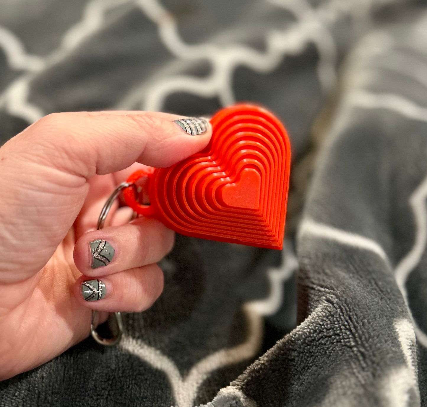 3D Printed Heart Fidget