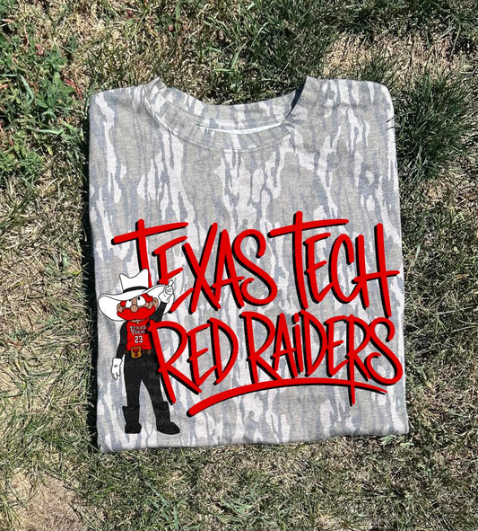 Bottomland Camo Top T3x@s T3xh R@iders