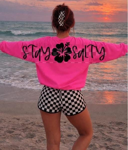 WS Completed Top Over Sized Stay Salty