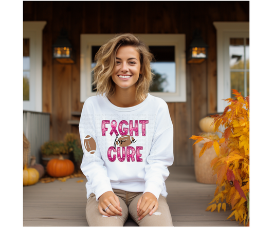 Fight For A Cure Sublimation Print