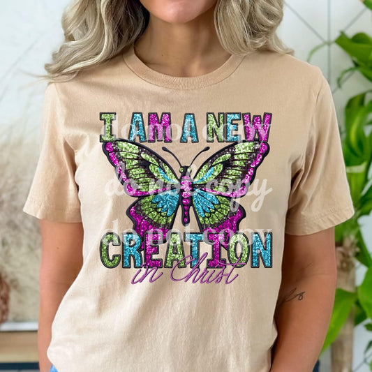 Im a new creation in Christ Sub Print