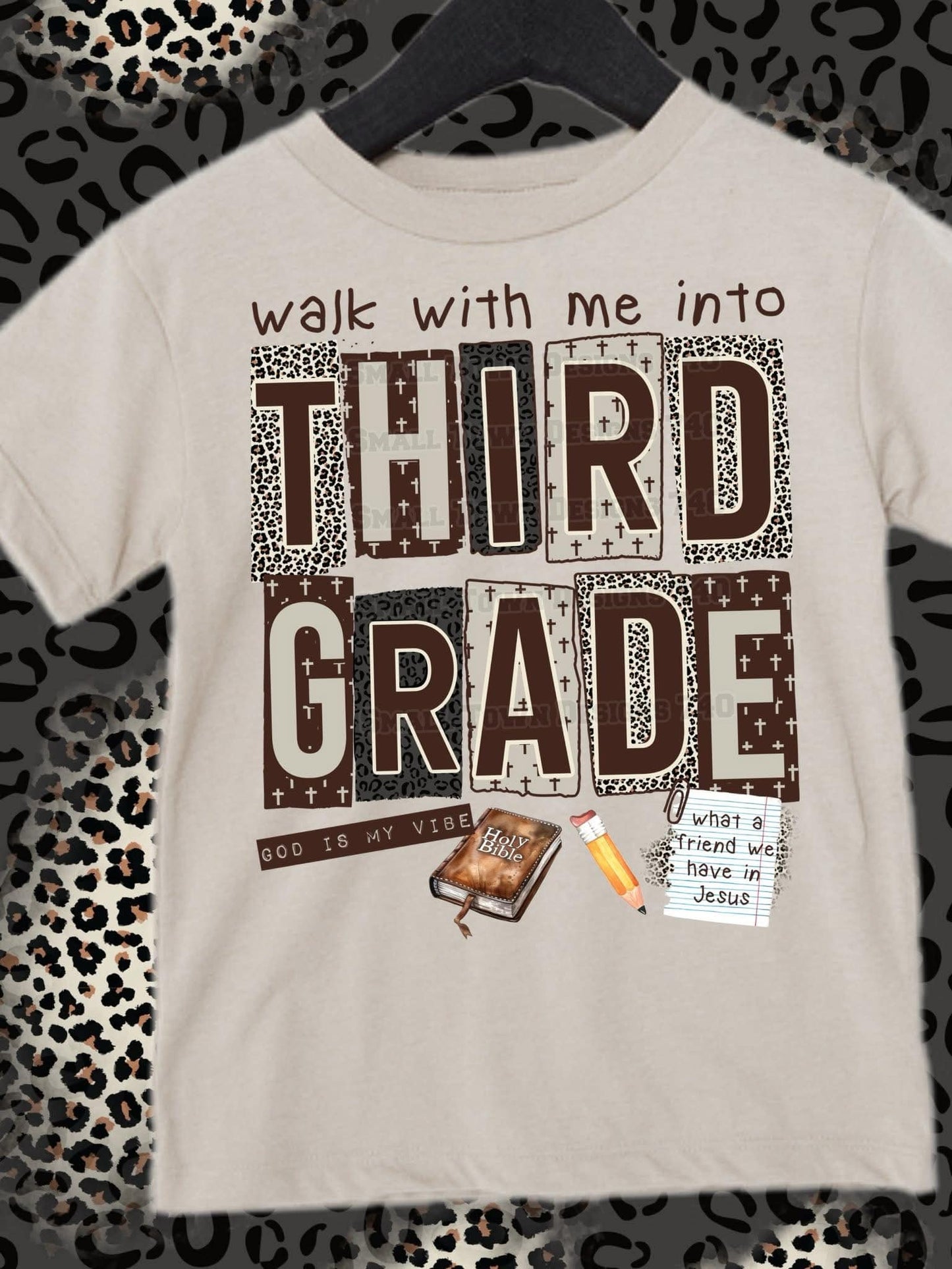 Walk With Me Into Grade Kids Top