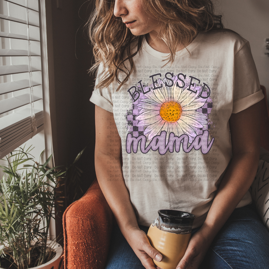 Blessed Mama Daisy Sub Print