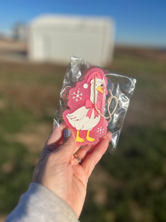 Pink Goose Freshie in Love Spell Scent