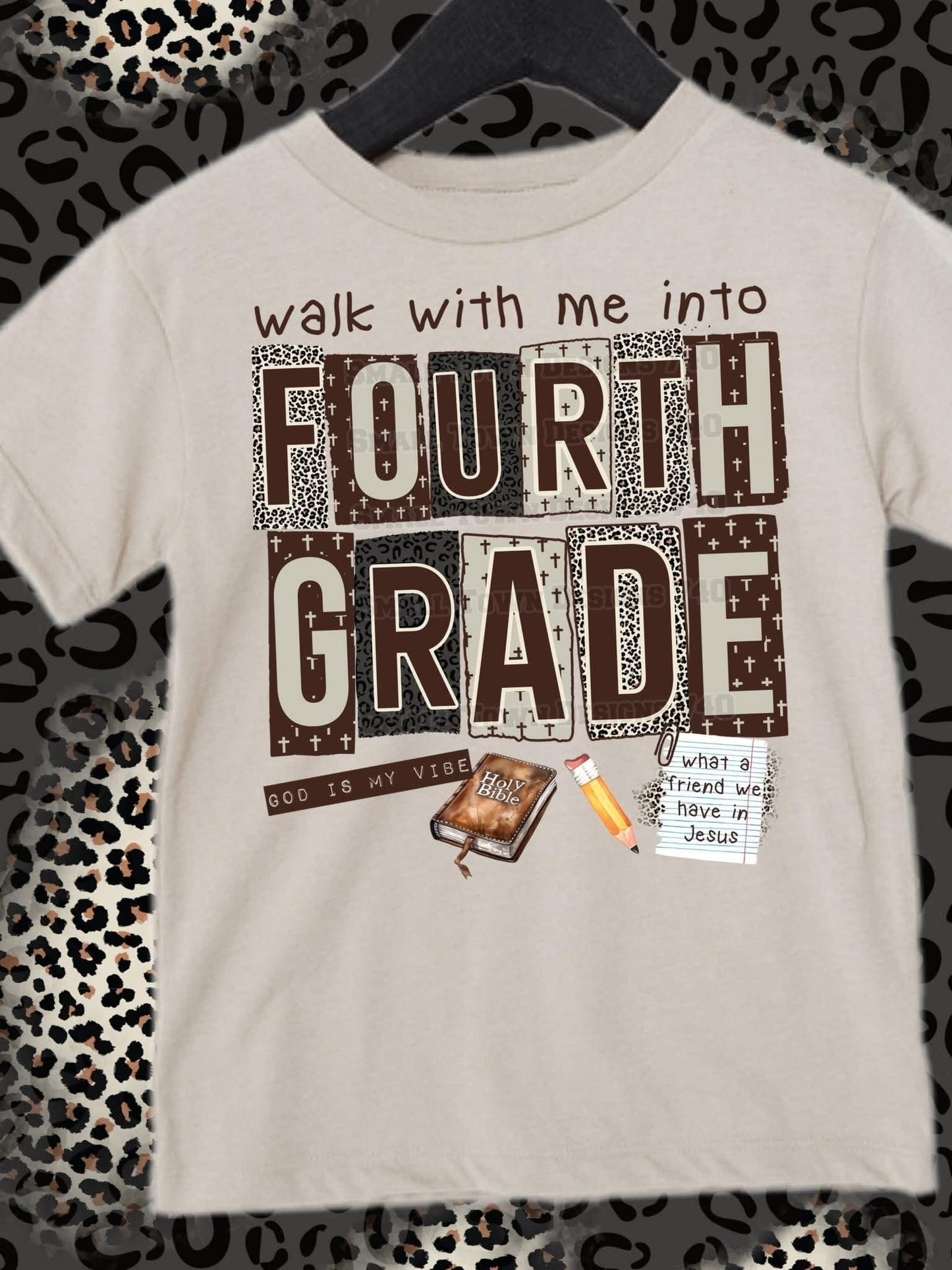 Walk With Me Into Grade Kids Top