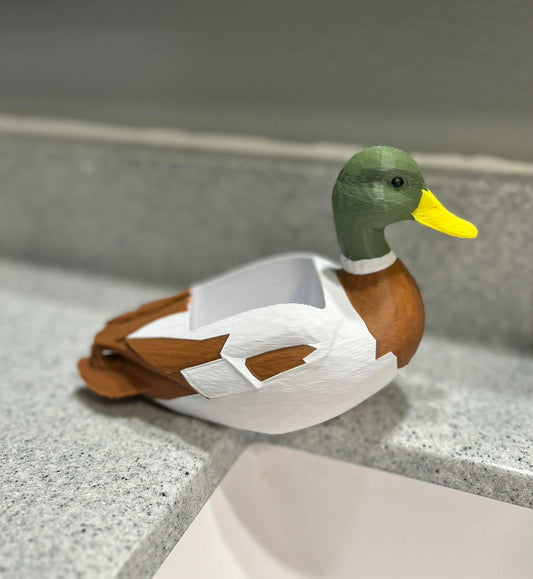 3D Printed Mallard Soap Holder