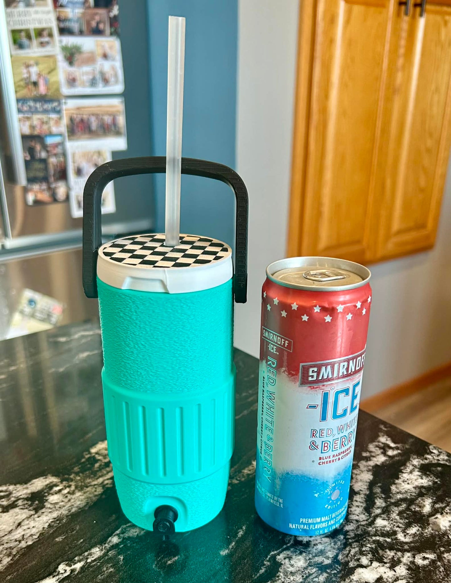 3D Printed Cooler Slim Can Koozie